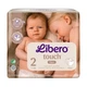 Дитячі підгузки Libero Touch розмір 2 (3-6 кг), 32 шт Дитячі одноразові підгузники з захистом від протікань та індикатором вологи Памперси для дітей - зображення 2