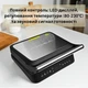 Настольный электрогриль Grunhelm G2201 с LED-дисплеем Гриль-барбекю 2200Вт Прижимной гриль с 7 автоматическими программами - изображение 2