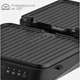 Настольный электрогриль Grunhelm G2201 с LED-дисплеем Гриль-барбекю 2200Вт Прижимной гриль с 7 автоматическими программами - изображение 10