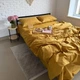 Комплект постельного белья Ell Home (турецкий ранфорс) Пшеничное поле семейный 4 нав 50/70 на резинке 180/200/35 - изображение 2