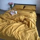 Комплект постельного белья Ell Home (турецкий ранфорс) Пшеничное поле семейный 4 нав 50/70 на резинке 180/200/35 - изображение 3