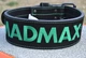 Пояс для тяжелой атлетики MadMax MFB-301 Suede Single Prong кожаный Black/Green M - изображение 4