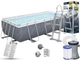 Каркасний басейн Bestway Steel Pro Max 56721 Розмір 404х201х100 см Об'єм 6478 літ фільтр-насос, драбина - зображення 1