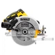 Аккумуляторная дисковая пила DeWALT DCS570NT, без акб и з/у, чемодан TSTAK (DCS570NT) - изображение 3