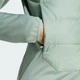 Куртка жіноча Terrex Multi Hybrid Insulated IM8105 флісова з капішоном зеленого кольору Розмір XS - зображення 5