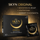 Презервативы SKYN безлатексные original 40 шт полиизопреновые с гладкой поверхностью, non-latex condoms гипоаллергенные, skyns - изображение 1