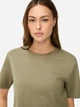 Футболка хлопковая женская Camel Active 309694-9T73-31 L Хаки (4063366173661) - изображение 5