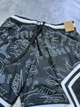 Мужские спортивные шорты Dri-FIT рисунок черные летние XXL - изображение 4