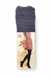 Женские колготки DorJan Elastil 70 Den 5 (2XL) Графит - изображение 1