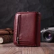 Жіночий гаманець середнього розміру з натуральної шкіри ST Leather 22551 Бордовий - зображення 8