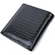 Женский фактурный кошелек из натуральной кожи ST Leather 22706 Черный - изображение 2