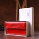 Женский кожаный кошелек ST Leather 20091 Красный - изображение 7