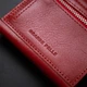 Женский кожаный кошелек GRANDE PELLE 11365 Красный - изображение 8