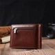 Зручний затискач для грошей із натуральної гладкої шкіри ST Leather 19427 Коричневий - зображення 8