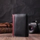 Удобный кошелек для девушек из натуральной кожи ST Leather 22497 Разноцветный - изображение 7