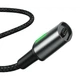 Кабель Baseus Zinc Magnetic Fast Charging Data Cable USB to Lightning 1.5A 2м (CALXC-B01) Black - зображення 4