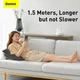 Кабель Baseus Simple Wisdom Series Fast Charging Data Cable Type-C to Lightning PD 20W 1.5м Набір 2 шт (TZCATLZJ-02) White - зображення 11