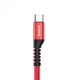 Кабель Baseus Fish Eye Spring Data Cable USB to Type-C 2A 1м (CATSR-09) Red - зображення 4