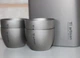 Титановая фляга для алкогольных напитков Tiartisan titanium 260 мл + 4 рюмки по 40 мл туристическая прямоугольная бутылка подарочная + воронка и чехол - изображение 6