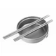 Титановые многоразовые палочки Titanium 230 мм для еды суши лапши китайские японские корейские столовые приборы пара 2 шт - изображение 7