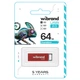 Флеш пам'ять Wibrand Chameleon 64GB USB2.0 Red - изображение 2
