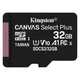 Карта пам'яті microSD MSD 32GB Kingston Canvas Select+ A1(100Mb/s) /C10+SD - изображение 1