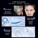 Secret Strips Anti-Wrinkle Smile Line Patches — пластыри от морщин на лбу с сывороткой для лифтинга и обновления кожи, 10 шт. + 8 мл - изображение 5