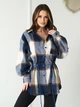 Рубашка ISSA PLUS 15573 M синяя (issa2007682799534) - изображение 1