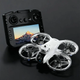 Квадрокоптер M63 WiFi FPV с экраном 4.3", двойная камера, обход препятствий 360°, бесколлекторный дрон - изображение 2