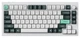 Магнітна бездротова клавіатура Keychron Q1 HE \ Gateron Double-Rail Magnetic Nebula \ Shell White ANSI US - зображення 1