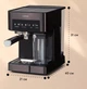 Кофеварка KLARSTEIN Arabica Comfort 1350 Вт 20 бар (10041523) - изображение 7