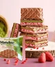 Вафли Beyoglu Matchico Matcha Wafer Strawberry Cream 32г - изображение 3