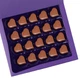 Шоколадные конфеты Milka I Love Milka Pralines Hazelnut Cream Chocolate 110г - изображение 6