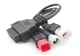 Переходник для мотоцикла универсальный YAMAHA (ямаха) 3/4/6 honda контактный на OBD2 16 контактов YZF /MT07 /Tracer /XSR /FZ09 /FZ10 /FJR1300 Черный - изображение 8