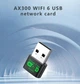 WIFI адаптер AX300 WIFI6 двухдиапазонный USB Plug and play - изображение 4