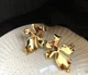 Женские сережки "Квитка" jewelry Золотистые - изображение 4