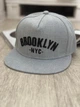 Кепка снепбек (Snapback) Brooklyn NY Серый 56-61р (9068) - изображение 1