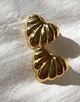 Женские сережки "Дина" jewelry Золотистые - изображение 4