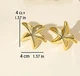 Женские сережки "Морские звездочки" jewelry Золотистые - изображение 5