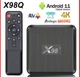 Смарт ТВ приставка X98 W2 S905W2 2/16 Гб Smart TV Box Android 11 + прошивка - зображення 2