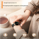 Женские смарт-часы Smart G35 Silvery умные с двумя ремешками и функцией ответа на звонки - изображение 5