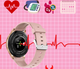 Смарт часы женские Uwatch Smart G35 с черным ремешком для спорта и фитнеса - изображение 9