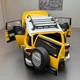 Модель авто Toyota FJ Cruiser 1:24 жовта металева позашляховик відкривні двері світло звук - зображення 4