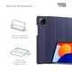 Чохол до планшета Armorstandart Smart Case Xiaomi Redmi Pad SE 8.7 4G Blue (ARM79568) - зображення 4