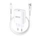 Зарядний пристрій Armorstandart AR012 Basic USB 24W + cable USB to Lightning White (ARM69894) - зображення 1