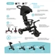 Детский велосипед Globber Explorer Trike 4 в 1, синий (634-100) - изображение 10