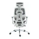 Офісне крісло GT Racer B-2450 White/Gray - зображення 7