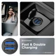Зарядний пристрій Armorstandart 2xUSB QC3.0 Grey + cable Lightning (ARM82458) - зображення 3