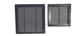 Решетка вентиляционная накладная пластиковая AirRoxy 200x200 grey серая 02-320 - изображение 3