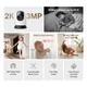 Камера відеоспостереження Mercusys IP-Камера MERCUSYS MC210 3MP N300 microSD motion detection (MC210) - зображення 3
